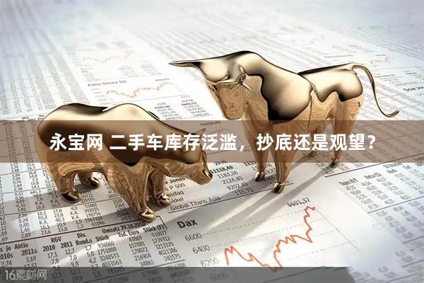 永宝网 二手车库存泛滥，抄底还是观望？